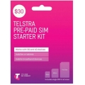 Harvey  Norman - Telstra $30 Pre-Paid Trio SIM Starter Kit for $10 Delivered.