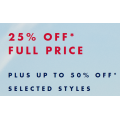 Tommy Hilfiger - Spring Sale: 25% Off Full Priced Styles - Today Only