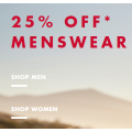Tommy Hilfiger - Flash Sale: 25% Off Men&#039;s wear - 48 Hours Only