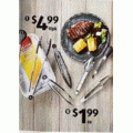 Aldi - Assorted Tongs $1.99; BBQ Tray 10pk $4.99; Gas Bottle Safety Gauge $17.99 &amp; More [Starts, Sat 22/9]
