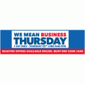 Harvey Norman - Business Thursday - Starts Today (Deals Link in the Post)