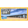 Tigerair - Get Jetty Frenzy: Domestic Flights from $58.95 e.g. Sydney to Golf Coast $58.95
