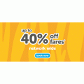 Tigerair - Network Wide Sale: Up to 40% Off Domestic Flight Fares e.g. Hobart to Melbourne $39.95