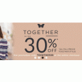 EziBuy - Extra 30% Off Full Priced Together Styles + Free Click&amp;Collect (code)! Today Only