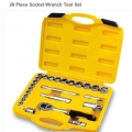 26 Piece Socket Wrench Tool Set @ $39.95