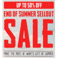 Savings Of Up To 50% in End Of Summer Sellout at Torpedo 7 - Ends 7 April 2014