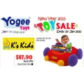  Yogee - Up to 20% OFF at the New Year 2013 Toy Sale