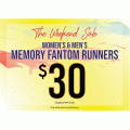 FILA - Weekend Flash Sale: 75% Off Men&#039;s &amp; Women&#039;s Memory Fantom Runners, Now $30 (Was $120)