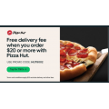 Pizza Hut - Free Delivery via Uber Eats (code)! Minimum Spend $20