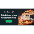 Uber Eats - Free Delivery at Dominos - No Minimum Spend (Nationwide)