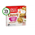 Woolworths - Uncle Tobys Muesli Bars Chewy Forest Fruits 6 pack $2.15 (Was $4.3)