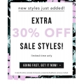 Extra 30% Off Sale Styles @ Dissh - limited time only