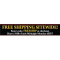 House - Free shipping sitewide (no minimum spend, ends midnight tonight)