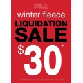 FILA Winter Fleece SALE:Nothing Over $30(Up to 70% off)