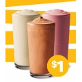 McDonald’s  $1 Large Thickshake | $3 Choc Coconut Iced Latte via App