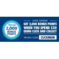  First Choice Liquor - 2000 Bonus Flybuys Points with Click &amp; Collect Orders - Minimum Spend $50 (code)
