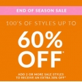 Hush Puppies - End of Season Sale: Up to 60% Off Sale Items + Extra 30% Off at Checkout