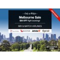 Webjet - 4 Days Sale: $30 Off Flights to Melbourne (code)