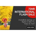 Webjet - 72HR International Flash Sale: Up to 20% Off Flights to Bali, Tokyo, Fiji &amp; more
