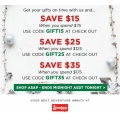 Scoopon - XMAS Sale: $15 Off; $25 Off &amp; $35 Off (codes)! 24 Hours Only [Expired]