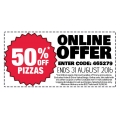 Domino&#039;s - 50% Off All Orders (Coupon)! 5 Days Only