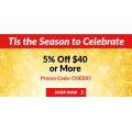 iHerb - Season Celebration Sale: 5% Off $40 &amp; 10% Off $80 Spend (codes)