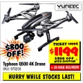 JB Hi-Fi -  $800 Off Typhoon Drone with 4K Camera, Now $1199  [Sign-Up Required]