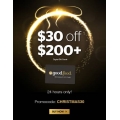 Good Food Gift Card - $30 Off Orders - Minimum Spend $200 (code)! 24 Hours Only