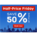 Hotels.com: HALF Price Sale: Minimum 50% Off Hotel Booking + Extra 10% Off (code)! [Expired]