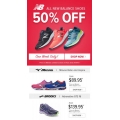 Running Warehouse - 50% Off all New Balance Shoes (1 Week Only)