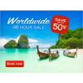 Hotels.com - Worldwide Sale - Up to 50% Off + Extra 10% Off (code)