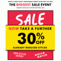 Dotti - Boxing Day Sale 2018: Take a Further 30% Off Sale Styles - Bargains from $1.4! 3 Days Only