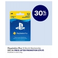 Big W - 30% Off Playstation Plus 12 Months Membership, Now $55.96 (Was $79.95)