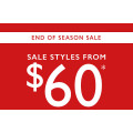 Clarks - End of Season Sale: Nothing Over $60 (Up to 70% Off) e.g. Wavekorey Free Shoes $60 (Was $199.95)