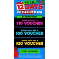  Catch of the Day - XMAS 9th Day Deal: $10; $20 &amp; $30 Vouchers - Minimum Spend $50 (24 Hours Only)