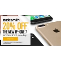 eBay Dick Smith - 20% Off New iPhone 7 e.g. Apple 11&quot; MacBook Air 128GB $943.99; Apple iPhone 7 32GB $862.40; Apple iPhone 7 128GB $982.40! 1 Day Only [Expired]