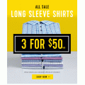 Connor - 3 for $50 Shirts + Free Click&amp;Collect (Usually $59.99 Each)