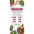 Youfoodz - $10 / $20 / $40 Off Meal Orders with $25 / $50 / $100 Gift Cards