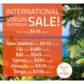 Virgin Australia - International Flights Sale: Fly to Bali $549; Fiji $489; Los Angeles $959 etc. (Return) @ STA Travel