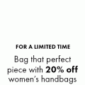 Oroton - Extra 20% Off Women’s Handbags and Men’s Collection (code)