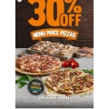 Domino&#039;s - 30% Off Pizzas (code)! 2 Days Only