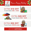 Groupon - $10 Off, $20 Off &amp; $50 Off Travel Deals (code)! Today Only