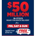 Super Amart - FREE Local Delivery (Minimum Spend over $750) + Up to 60% Off Clearance Items (Today Only)