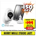 JB Hi-Fi - $150 Off Swann 1080p Full HD Wireless Camera + Solar Panel Kit, Now $199 (code)