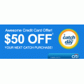Catch of the Day - $50 Off your next Catch Purchase as a new Citi customer