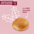 Bakers Delight - Buy a Scones 4-Pack and get 4x Everyday Rolls for Free! Today Only