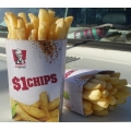 KFC - Regular chips just $1