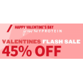 MyProtein - Valentine&#039;s Day: 45% Off Everything (code)