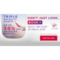 Virgin Australia - Don&#039;t Just Look, Book Sale: Up to 30% Off Selected Domestic Flights