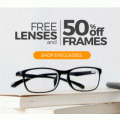 Vision Direct - 50% Off Eyeglass Frames + Free Lenses